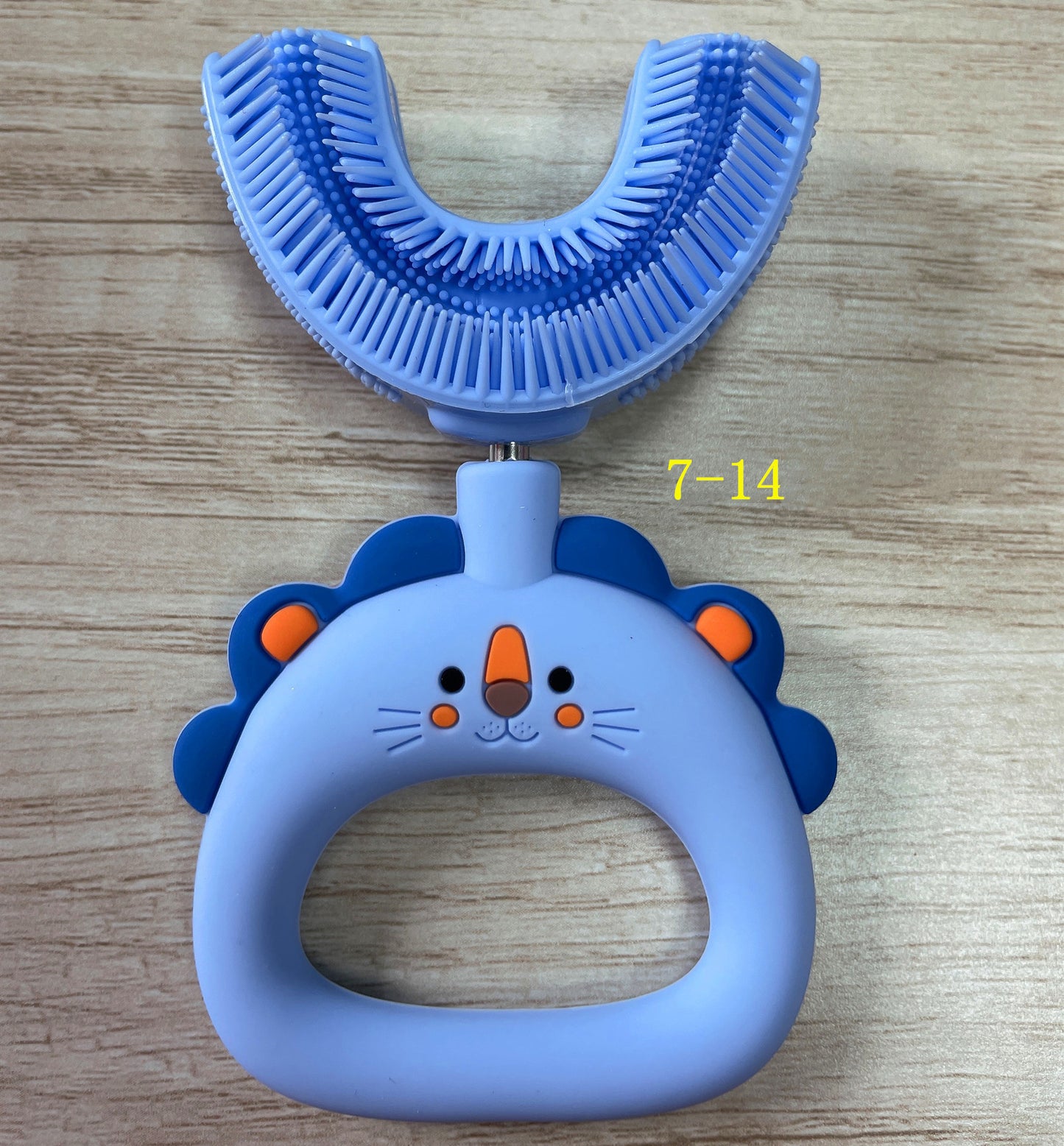Kids U-Shaped Silicone Toothbrush for Toddlers & Children