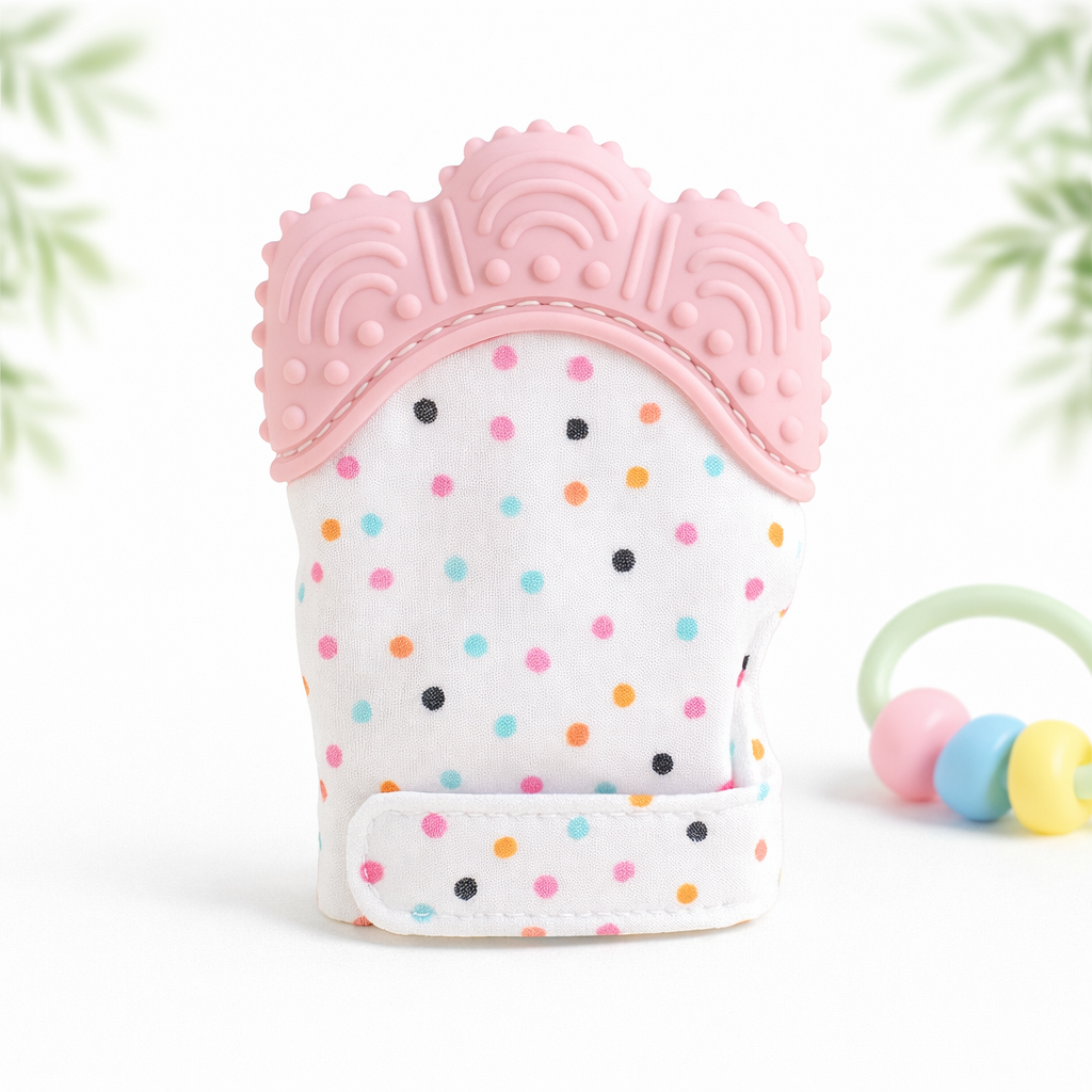 Baby Teething Glove – Soothing Mitten Toy