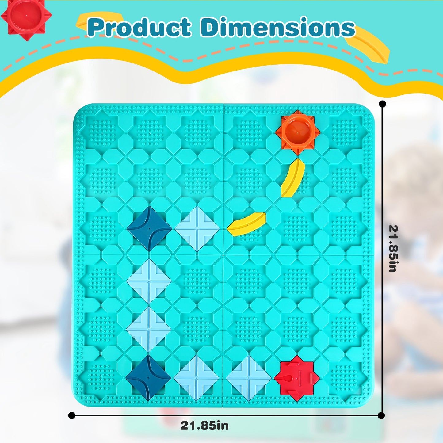 Montessori Road Builder Puzzle Toy for Kids