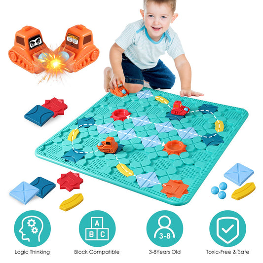 Montessori Road Builder Puzzle Toy for Kids